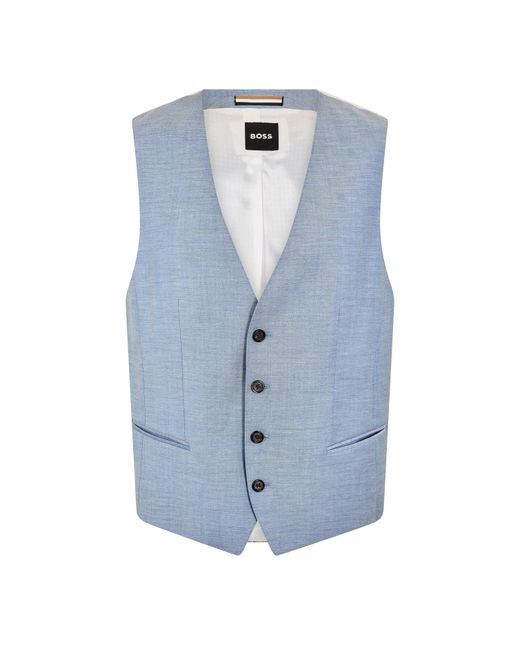 Boss Blue H-Huge 3-Piece Suit for men