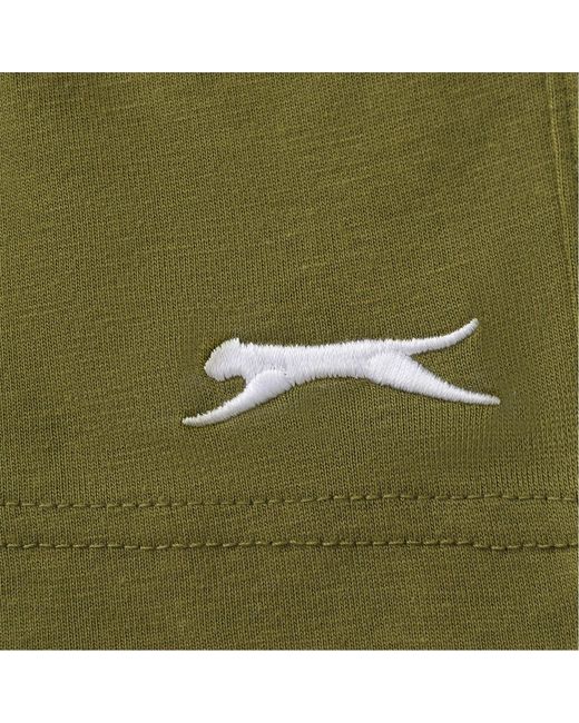 Slazenger 1881 Green Jersey Shorts for men