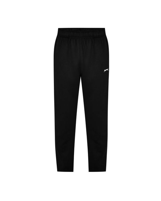 Slazenger 1881 Black Open Hem Fleece Pants for men