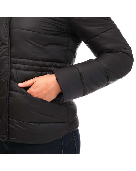 Elle Black Puffer Jacket