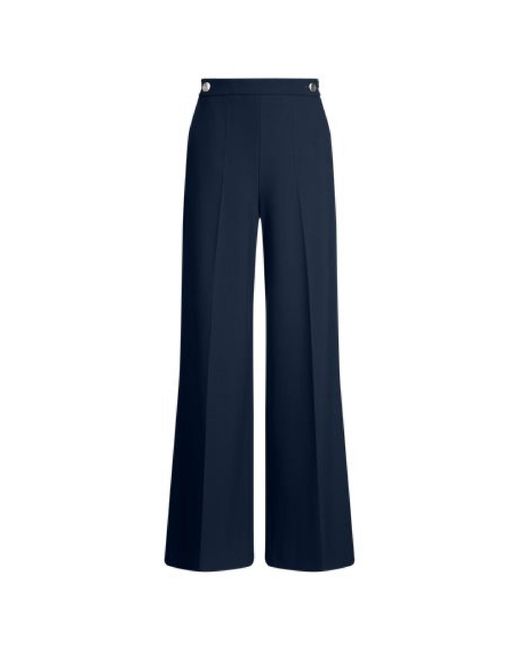 Boss Blue Tupita Straight Leg Trousers