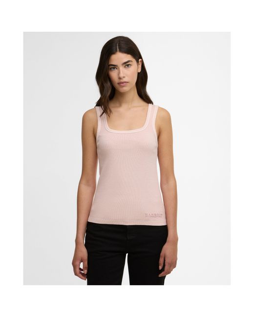Barbour Pink Lyra Top