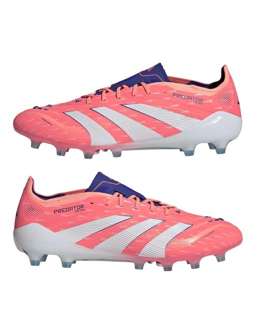 Adidas Pink Pred Elite Ag for men