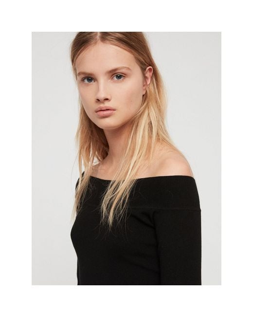 AllSaints Black Alyssa Dress