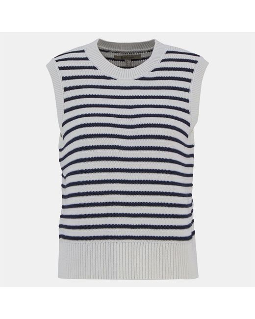 Barbour Gray B.Li Emberly Knitted Top