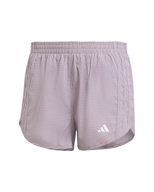 Adidas Purple Performance Running Shorts