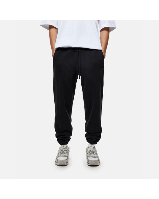 TELA CRUZ Black Studio Closed Hem Fleece Joggers for men