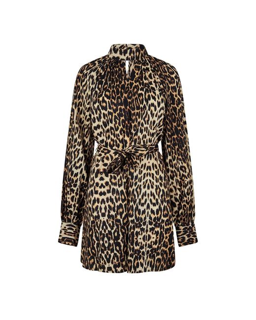 Biba Black Balloon Sleeve Dress