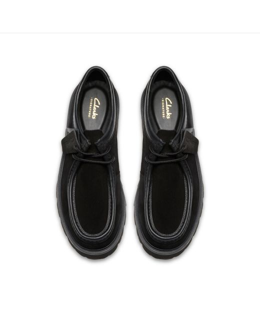 Clarks Black Moc Toe Formal Shoes for men