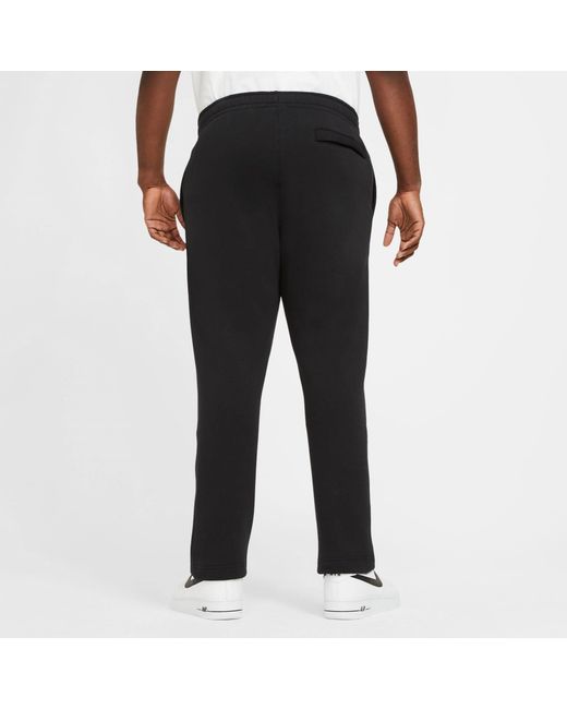 Nike Black Sportswear Club Fleece Pants for men