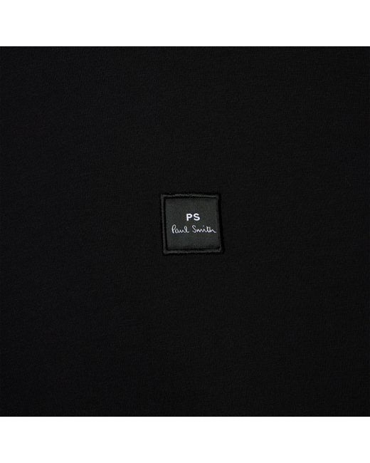 Paul Smith Black Logo Patch T-Shirt for men