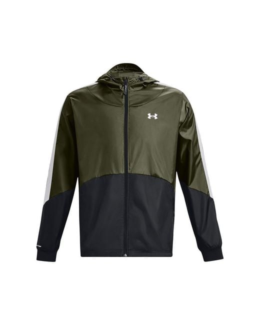 Under Armour Green Ua Legacy Windbreaker Jacket for men