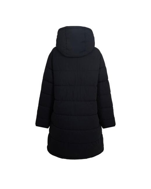 Timberland Black Wr Puffer Long Puffer Jacket