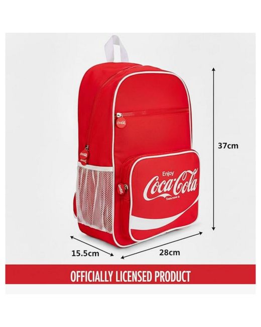 Coca Cola Red Coca-Cola Officially Licensed Backpack