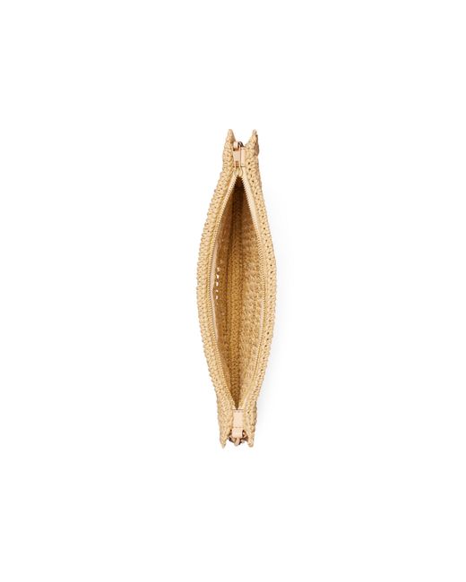 Tory Burch Metallic Straw Bag
