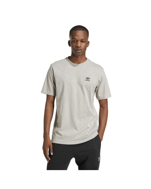 Adidas Gray Trefoil T-Shirt for men