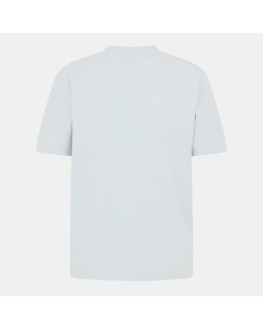 Boss White Oversized Tchup T-Shirt With Logo Detail for men