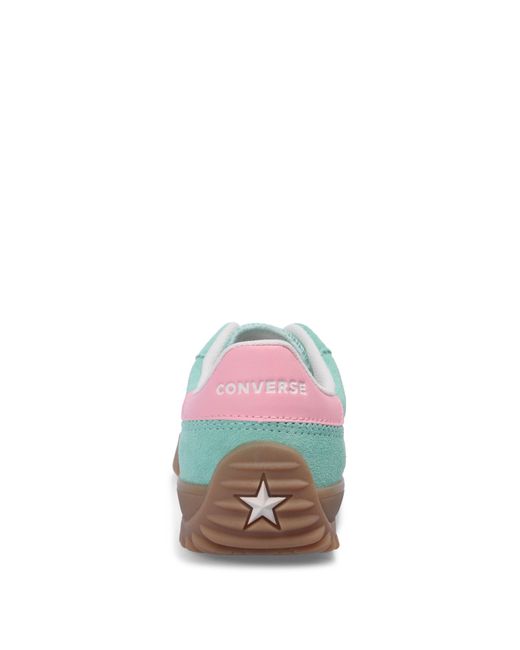 Converse Green Adults Run Star Trainer Suede Low-Top Trainers