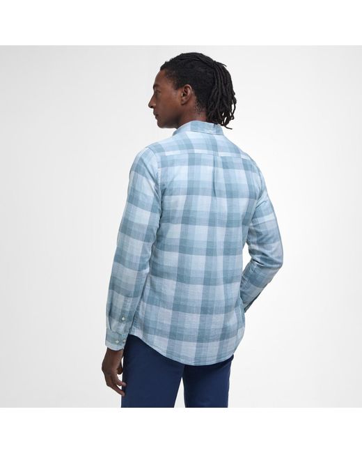 Barbour Blue Hillroad Shirt for men