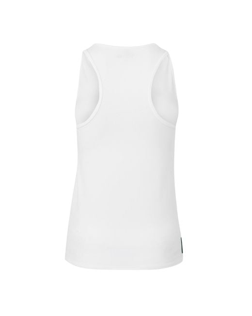 Lacoste White Vest Ld64
