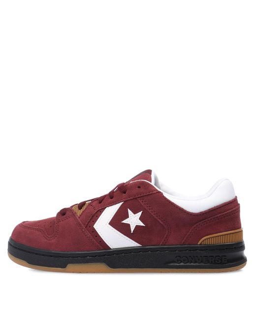 Converse Red Adults Lifestyle 1998 S Classic Low-Top Trainers