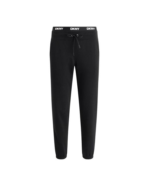 DKNY Black Slim Fit Jogging Bottoms