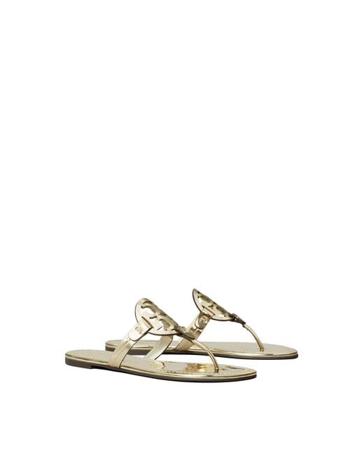 Tory Burch Natural Miller Sandal