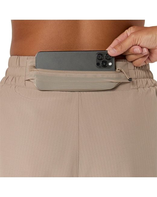 Asics Natural Nagino Running Shorts