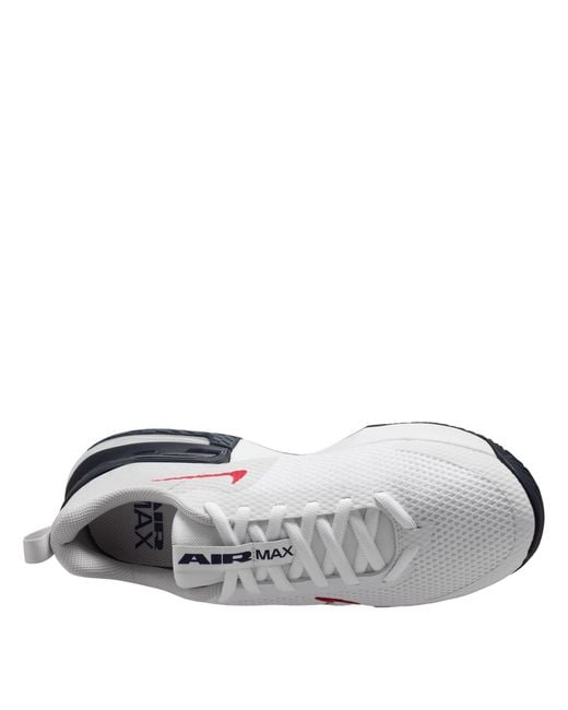 Nike White Air Max Alpha Trainer 6 Workout Shoes for men