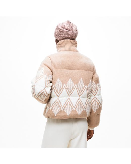 Varley Natural Belinda Knit Puffer