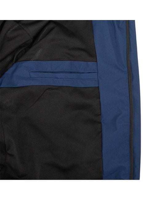 Gelert Blue Hooded Water Resistant Windproof Waterproof Jacket for men