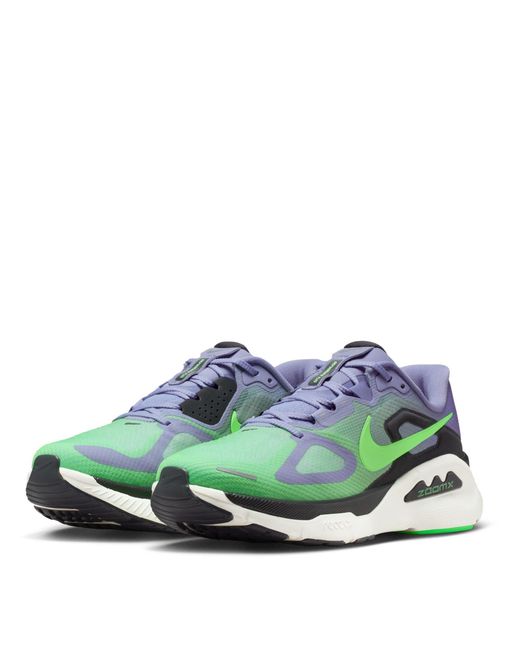 Nike Green Structure Plus Road Running Shoes for men