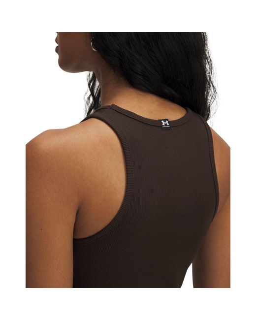 Under Armour Brown Rival Rib Vest