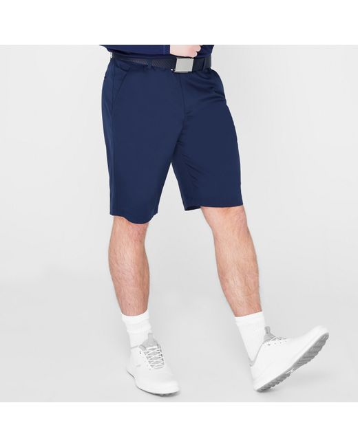 PUMA Blue Tech Golf Shorts for men