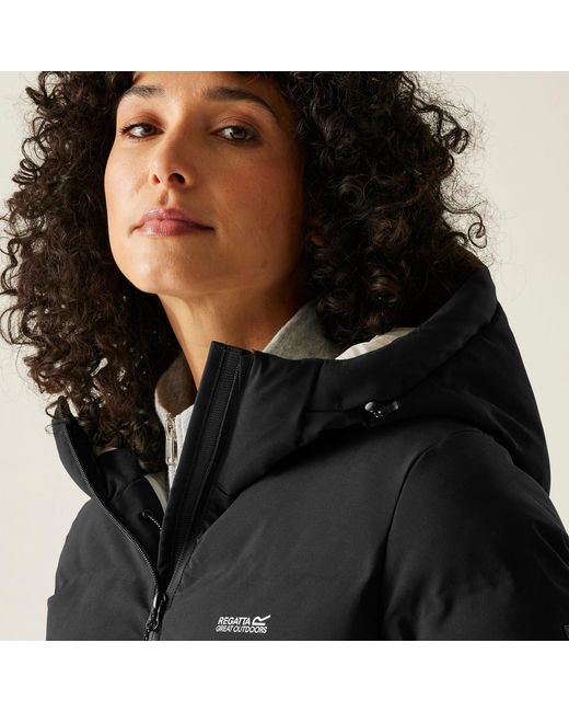 Regatta Black Altoro Waterproof Thermal Quilted Jacket