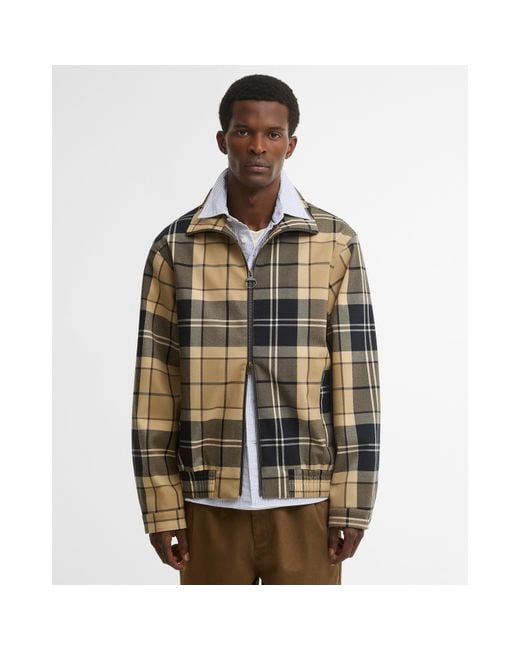 Barbour Blue B.Li Tartan Jacket Sn64 for men