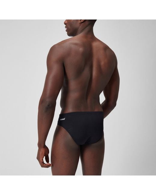 Speedo Brown Soild Brief Sn63 for men