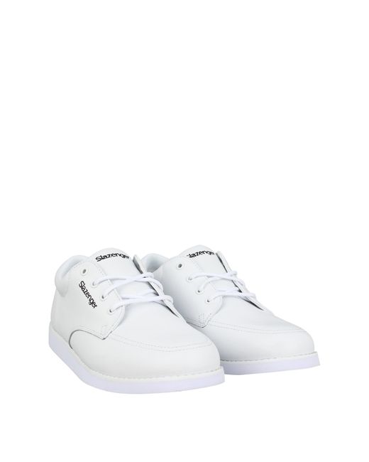 Slazenger 1881 White Bowls Shoes for men