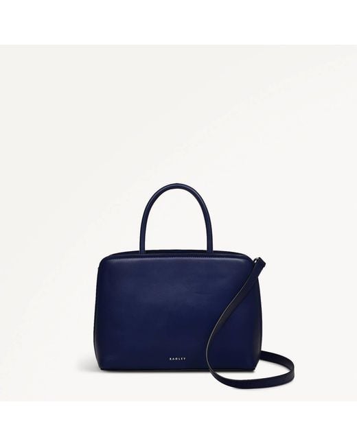Radley Blue Adults Ziptop Grab Bags
