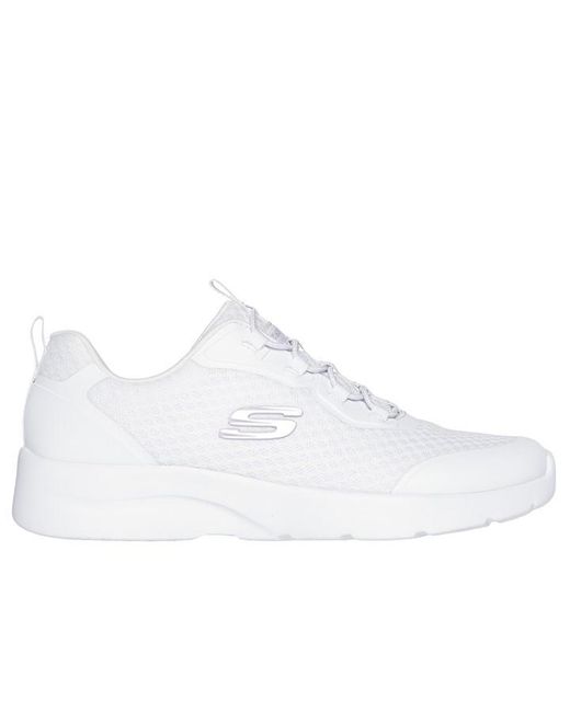 Skechers White Dynamight 2.0 Social Orbit Trainers