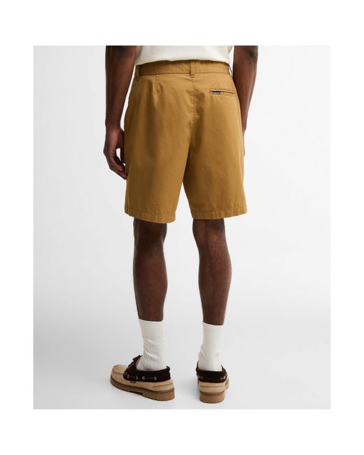 Barbour Yellow Chino Shorts for men