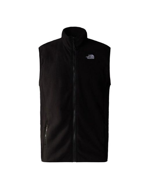The North Face Black M 100 Glacier Vest for men