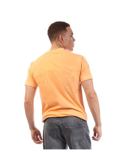 Gant Orange Sunfaded T-Shirt for men
