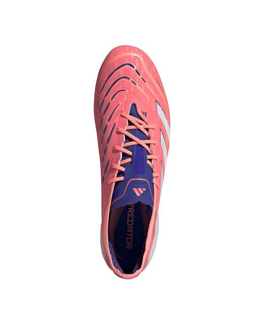 Adidas Pink Pred Elite Ag for men