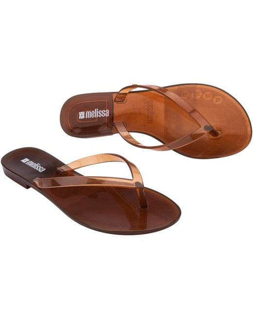 Melissa Brown Harmonic Jelly Flip Flops