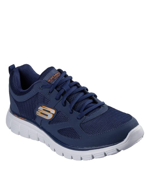 Skechers Blue Flex Burns Agoura Trainers for men