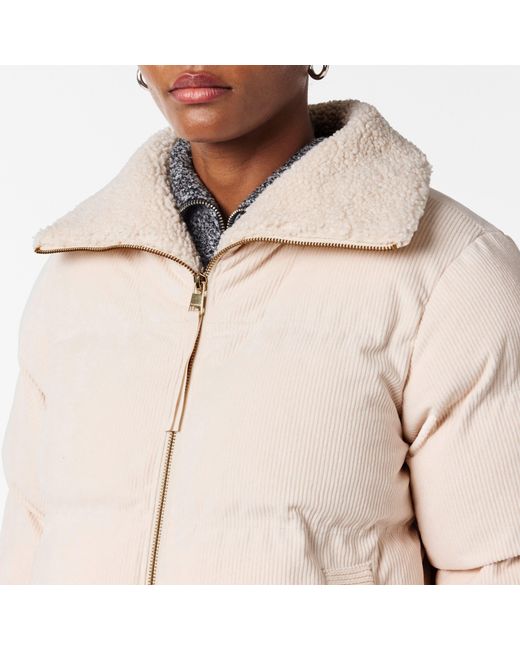 Varley Natural Brackley Cord Puffer Jacket