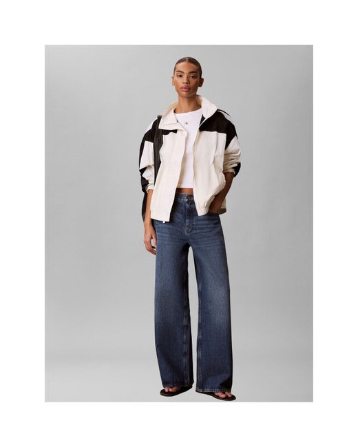 Calvin Klein Black Windbreaker