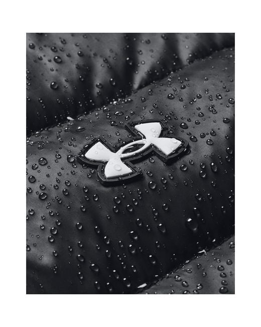 Under Armour Black Legend Down Hooded Jacket