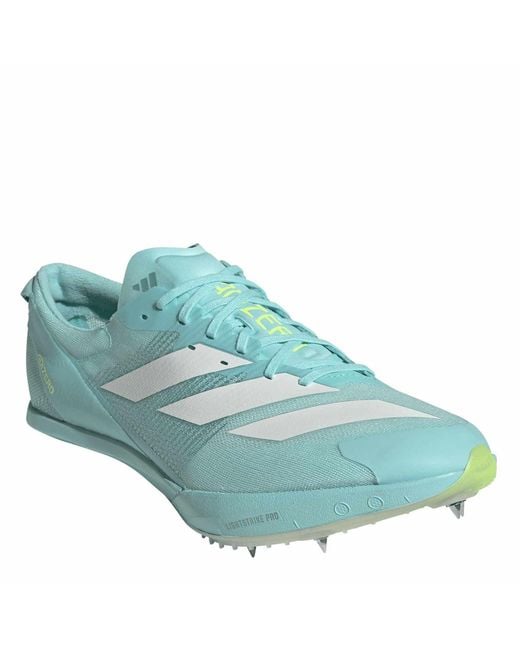 Adidas Blue Adizero Finesse Running Spikes for men